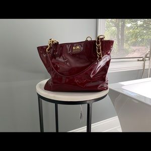 Coach patent leather purse